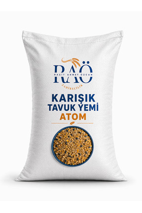 RAÖZAHİRECİLİK Karışık Atom Tavuk Yemi - 5 kg ( Tüm Kanatlı Hayvanlar İçin )