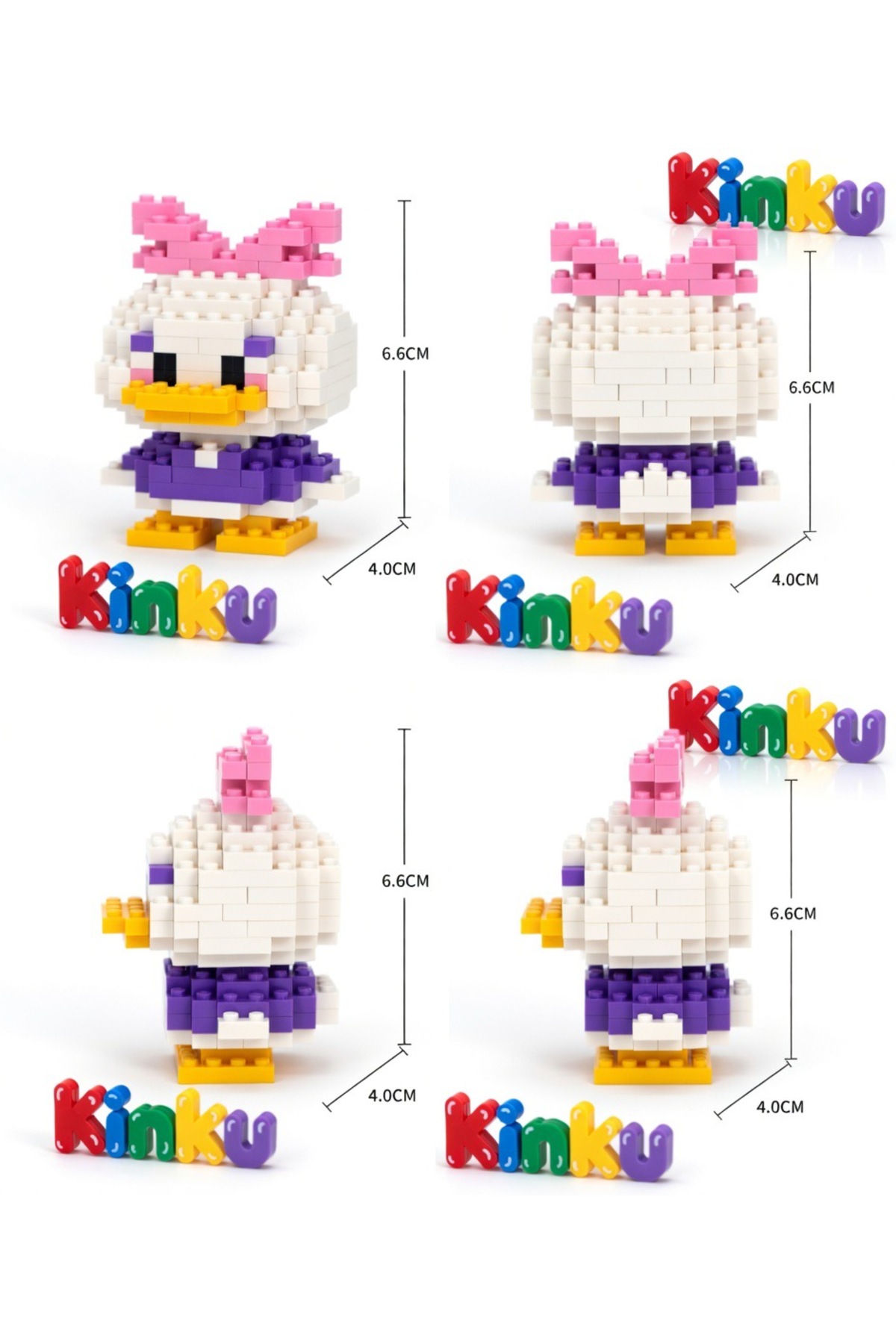 Boxed Block-Puzzle- Puzzle-3D Intelligence Enhancer -Mini Cute Figures Miniature