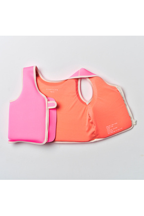 SunnyLife | Neon Pembe Çocuk Yüzme Can Yeleği, 1-2 Yaş