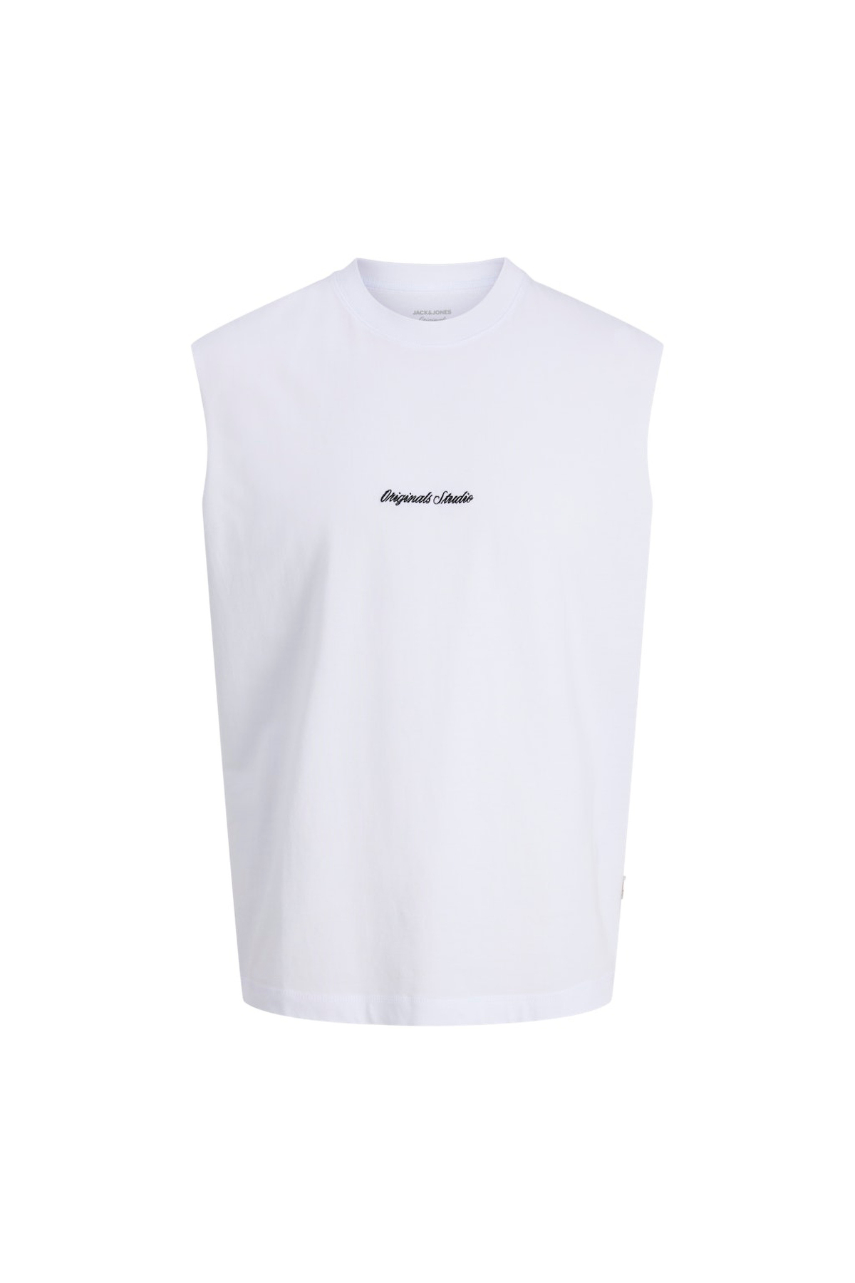Jack & Jones Norrebro Erkek Beyaz Atlet (12292009-BW) görsel 7