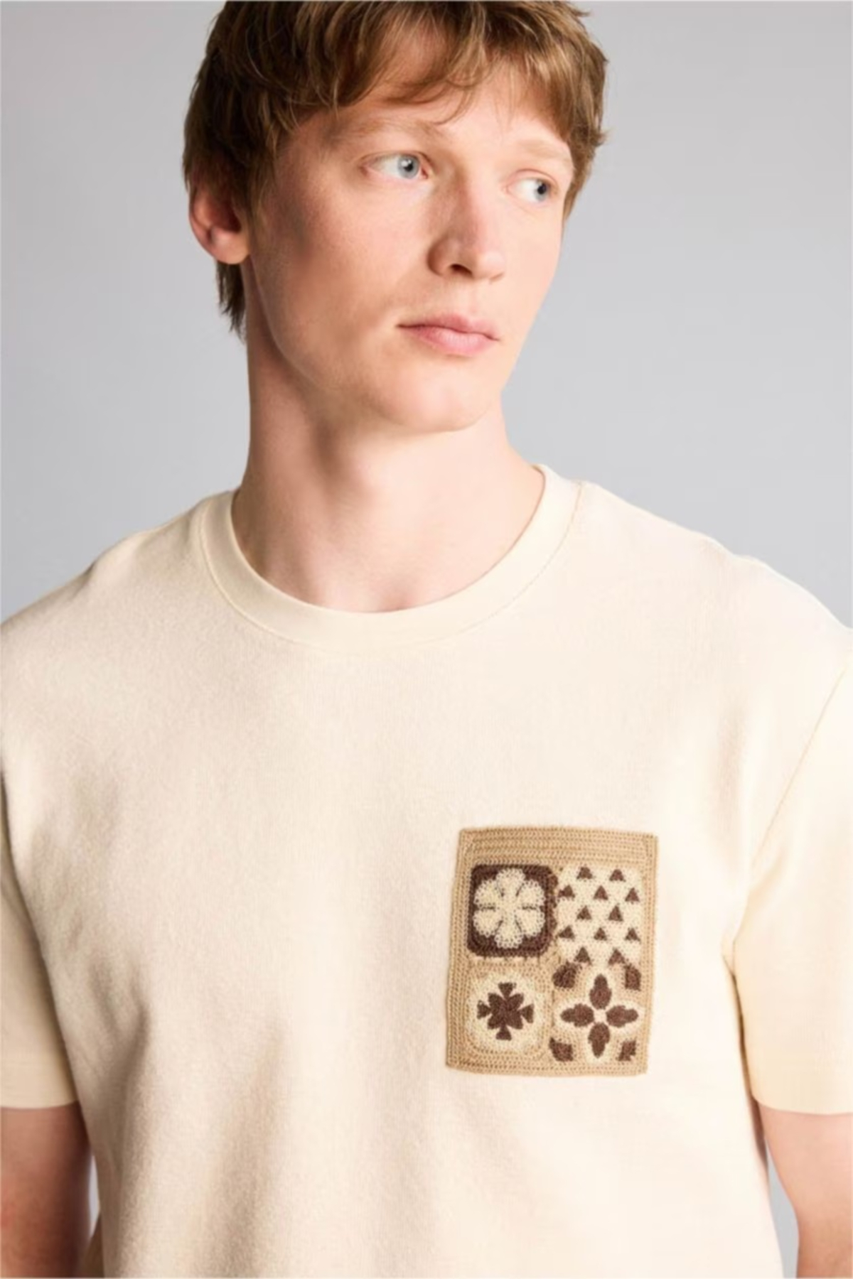 Defacto 100% Cotton Regular Fit T-Shirt E2252Ax26Sm