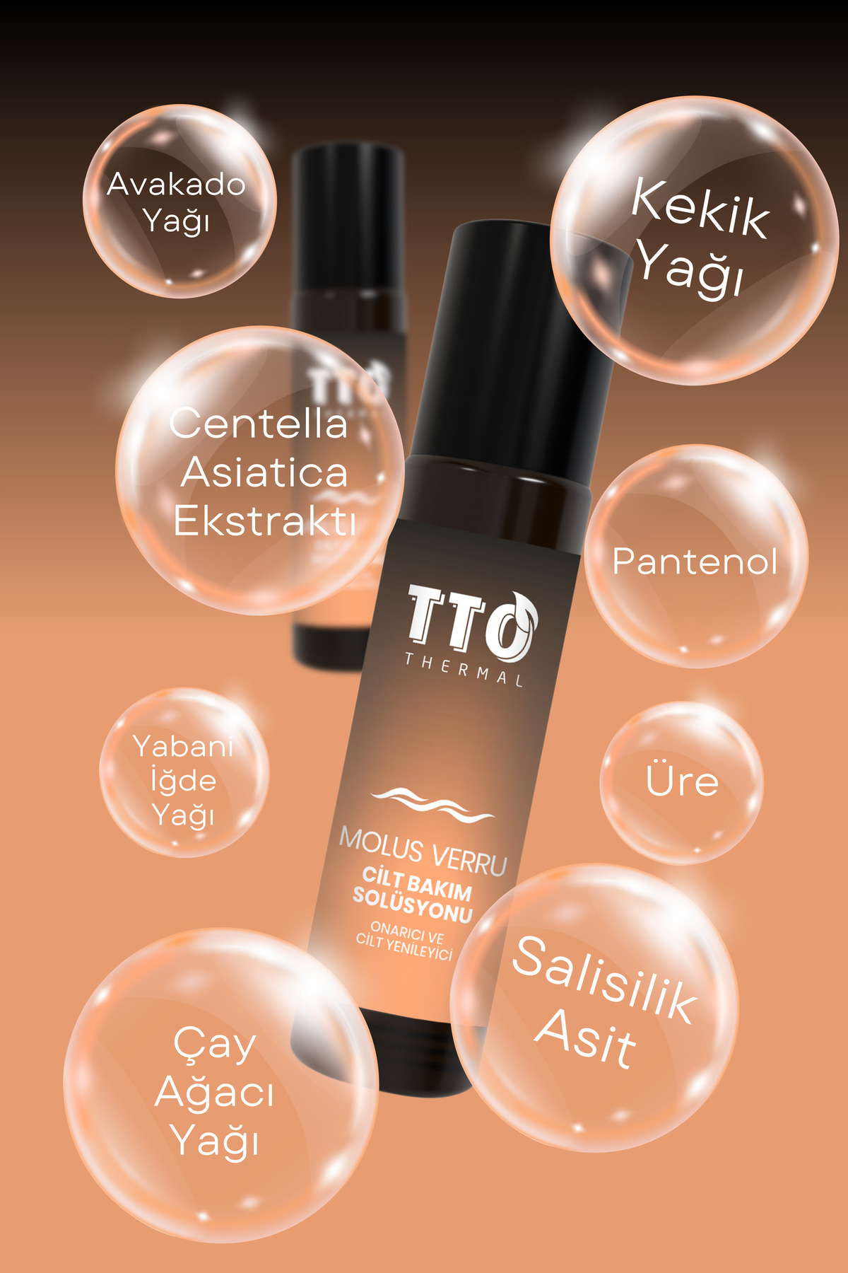 Cilt Solüsyonu Bölgesel Bakım 10 ml Thermal Molus Verru Et Beni İçin — 8684576003027-1 — تصویر 3 از 3