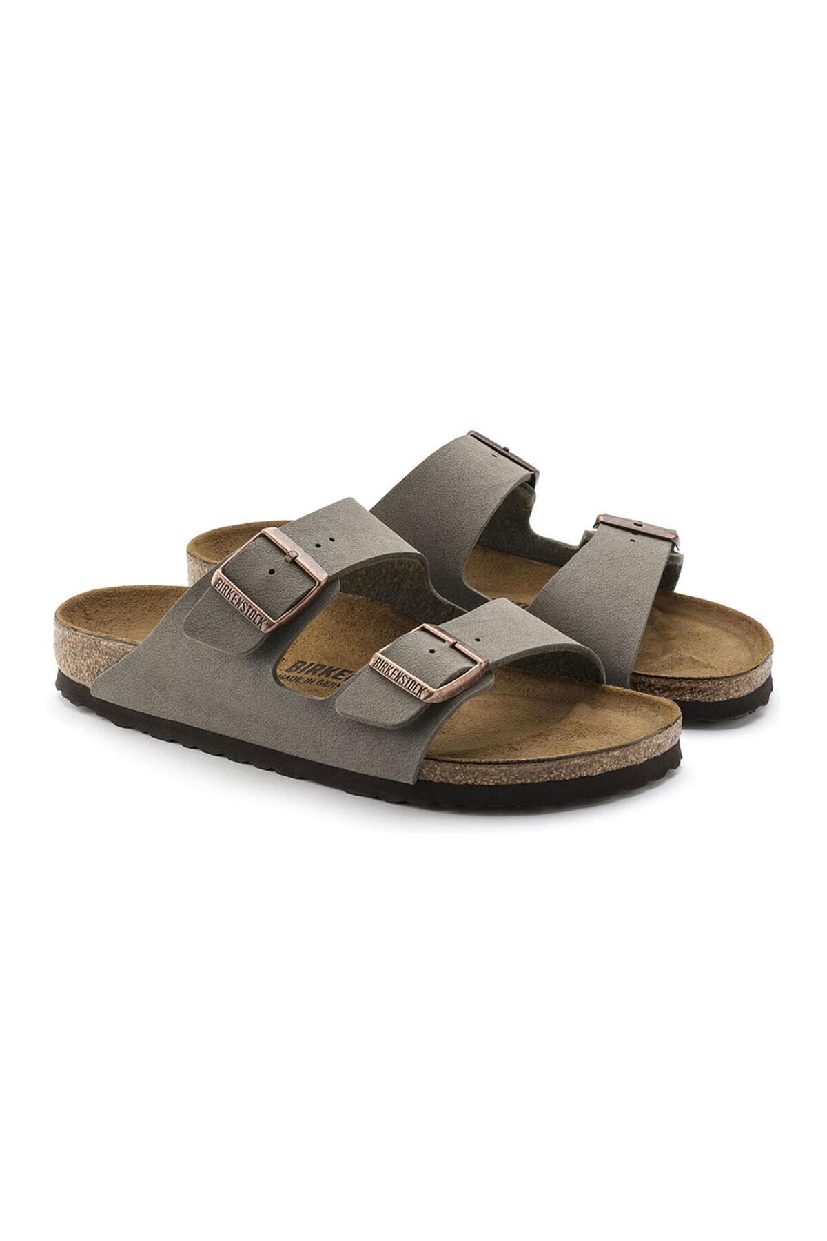 دمپایی دو راه راه طرح سنگ رنگی آریزونا مدل BF NU کد ۱۵۱۲۱۳ بیرکن استاک دمپایی Birkenstock