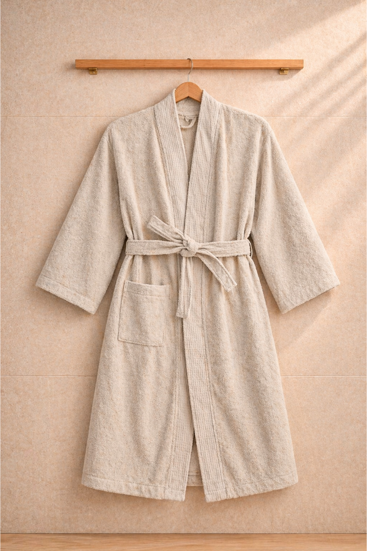 Mughal Kimono Model Oversize Bathrobe