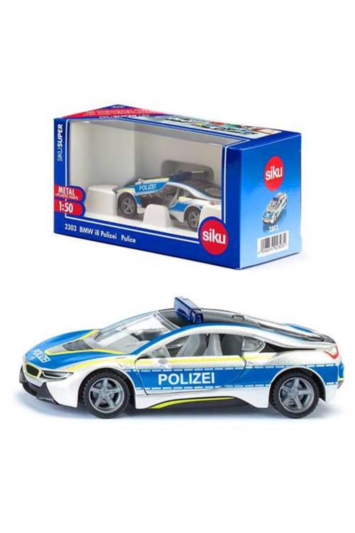 Banadabak Siku 2303 Bmw İ8 Polis Arabası Metal+Plastik Parça 3+