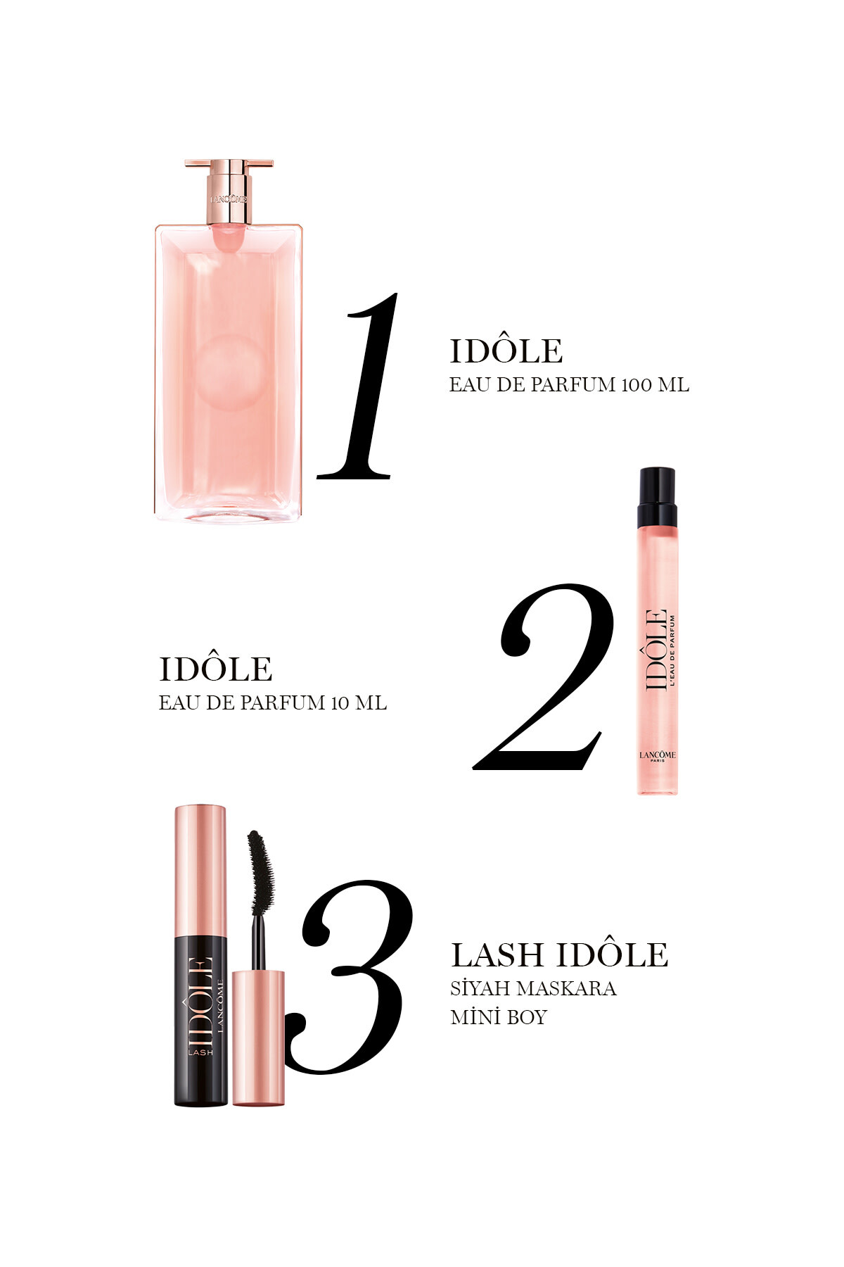 Idôle Edp Parfüm Seti 3614274787566 — LG274000 — تصویر 2 از 3