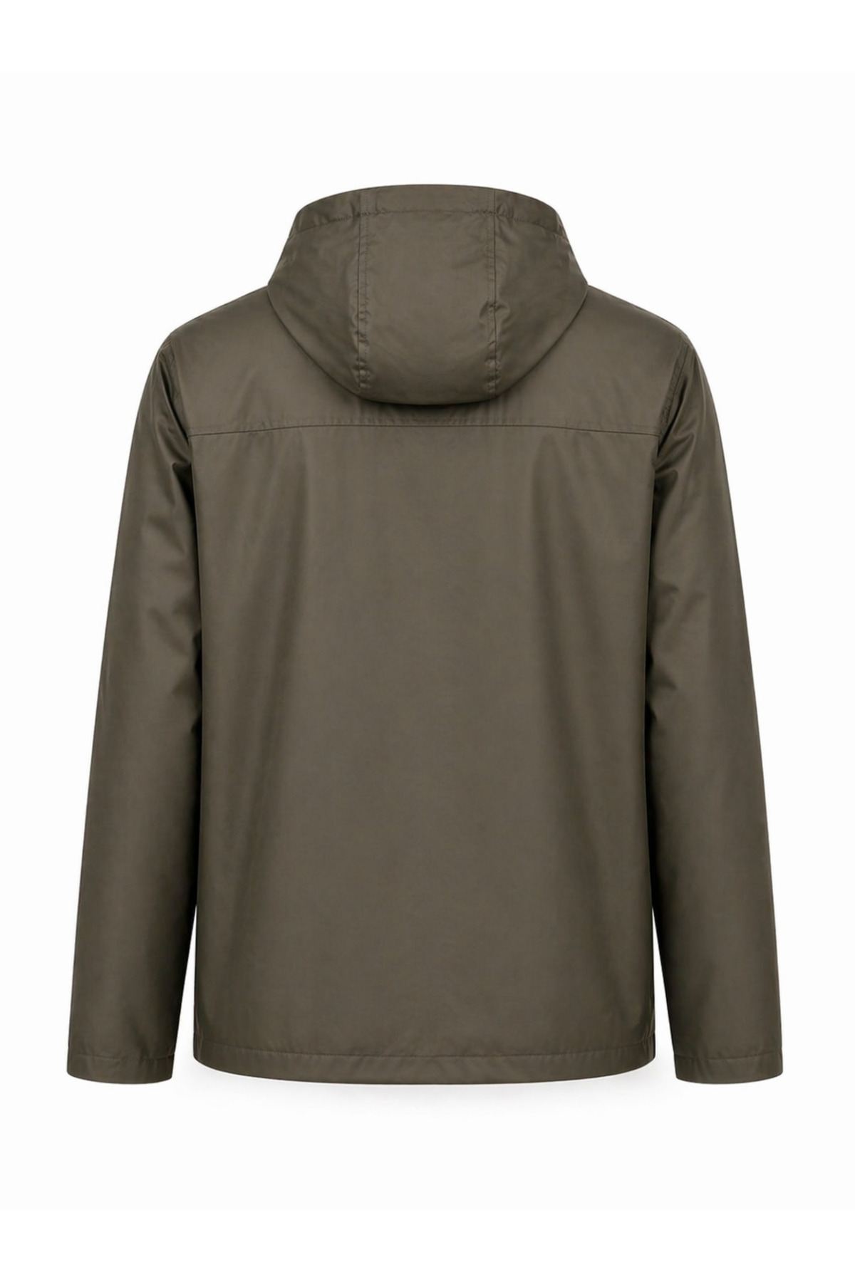 Sınwear Erkek Haki Kapüşonlu Su Geçirmez Hafif Mont, Günlük & Spor Şık Rüzgarlık görsel 8