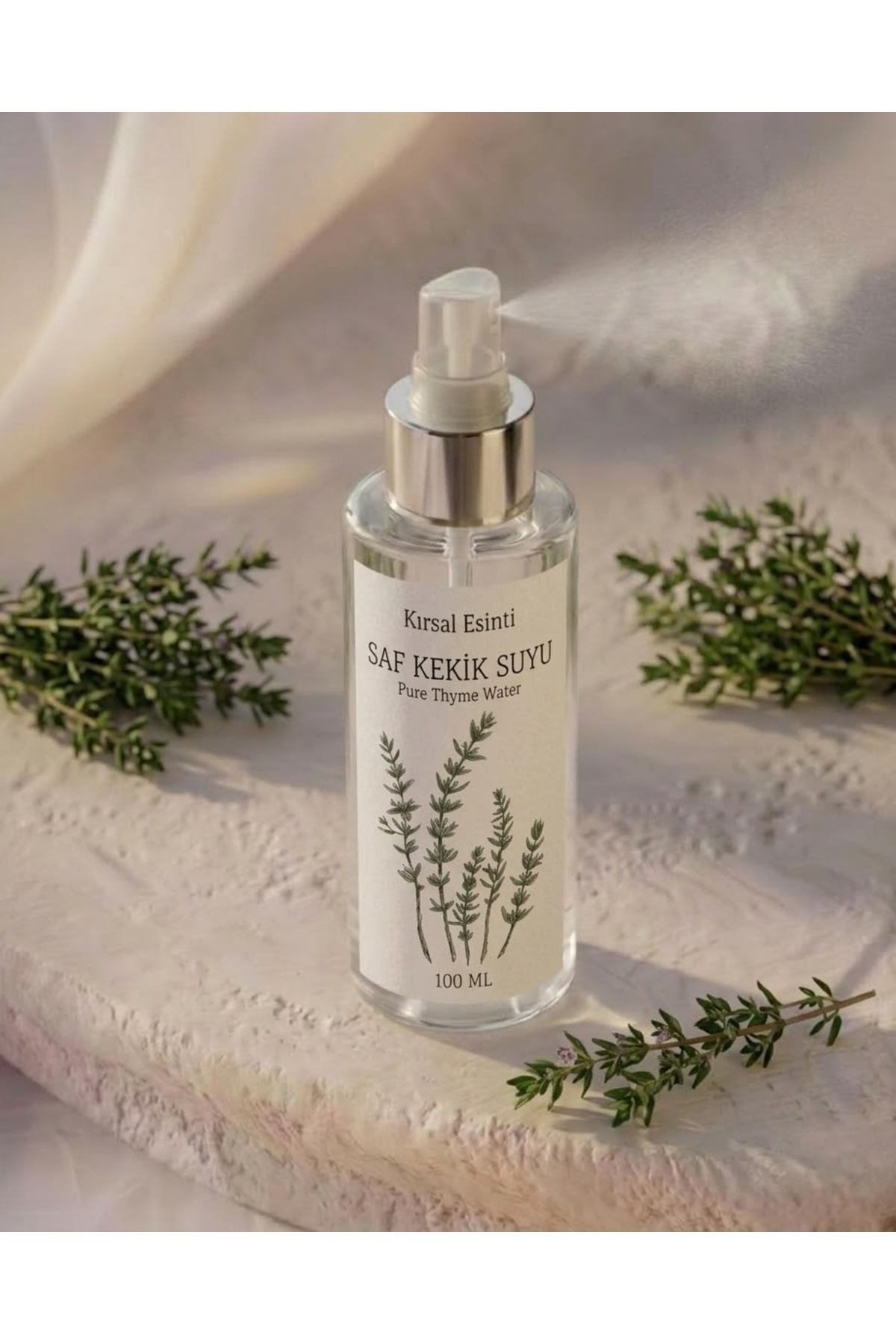 Kekik Suyu - Saf Organik Kekik Hidrosolü %100 Doğal 100 ML — تصویر 2 از 5