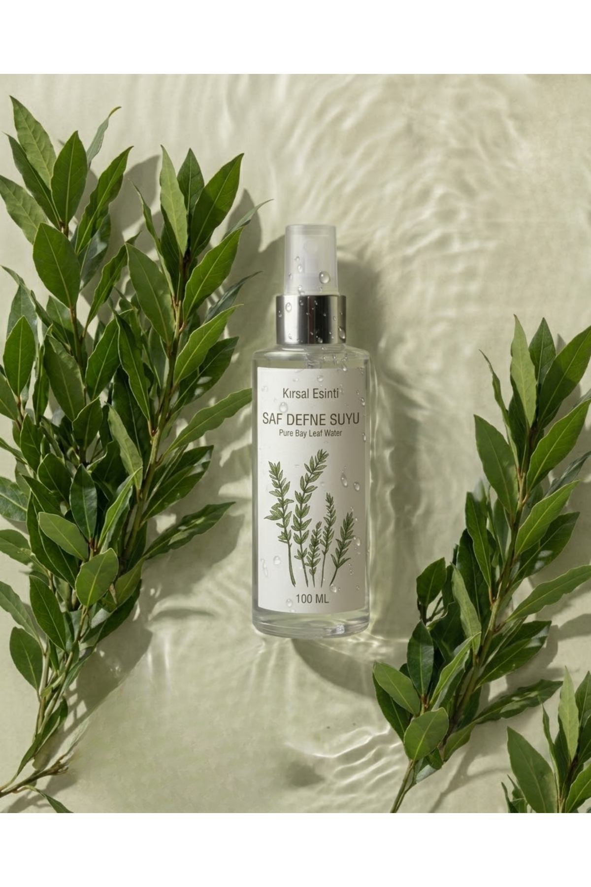Defne Suyu - Saf Organik Defne Hidrosolü %100 Doğal 100 ML — تصویر 5 از 5