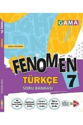 Gama Fenomen 7.sınıf Türkçe Soru Bankası KT18463