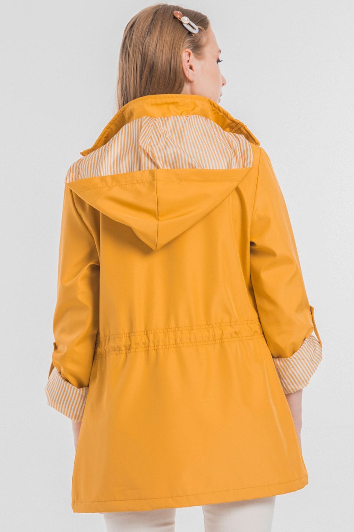 Mustard clearance short coat