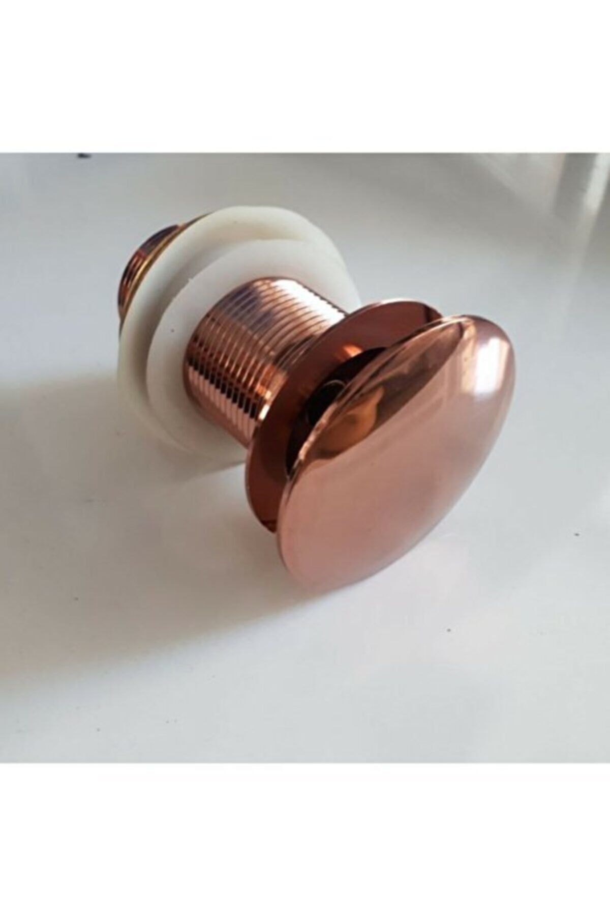 hilal-Rose Color Pop Up Sink Siphon Without Overflow Hole 3