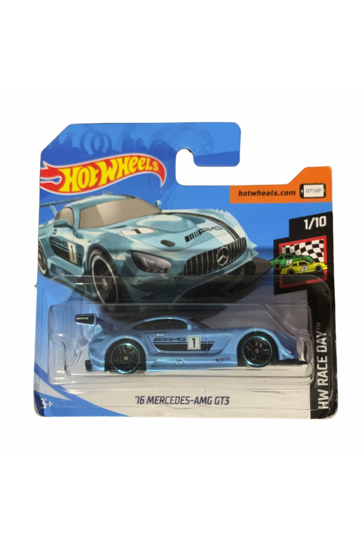 HOT WHEELS Tekli Arabalar - 16' Mercedes Amg Gt3 - 1:64 Ölçek - Hw