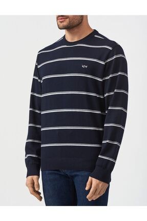 Men's Knıtted Roundneck C.w. Wool I20P1410