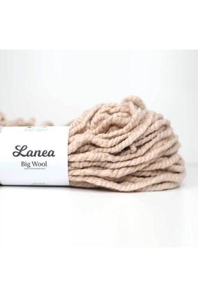 Big Wool Kalın Yün / Ten Rengi / 001 / 500 gram Lanea-BigWool