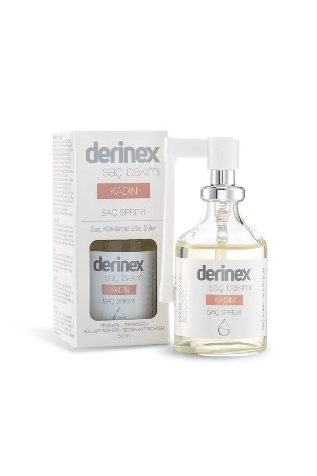 Prp İlaç Derinex Saç Bakım Spreyi Kadın 50ml