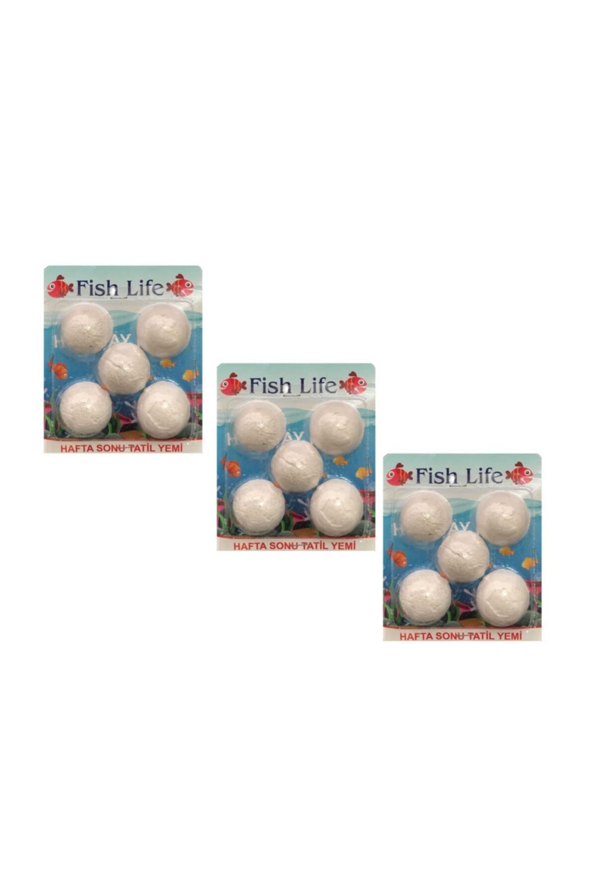 Crazy Fish Life Tatil Yemi 5'li (3 Adet)