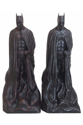 Dc : Batman Heykel Figür / Memorial Statue Silver&Bronze MS025