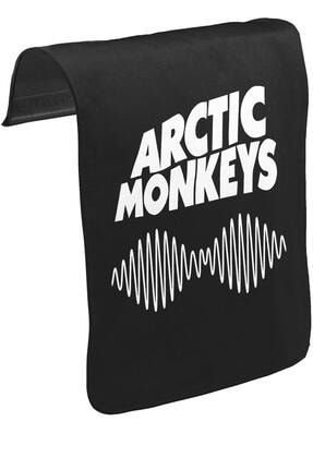 Arctic Monkeys - White Unisex Siyah Tak-çıkar Postacı Çanta Kapağı Ck-133 LRDTSHCK-133