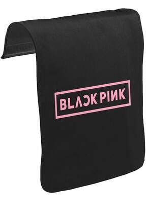 Black Pink - Logo Unisex Siyah Tak-çıkar Postacı Çanta Kapağı Ck-1151 LRDTSHCK-1151