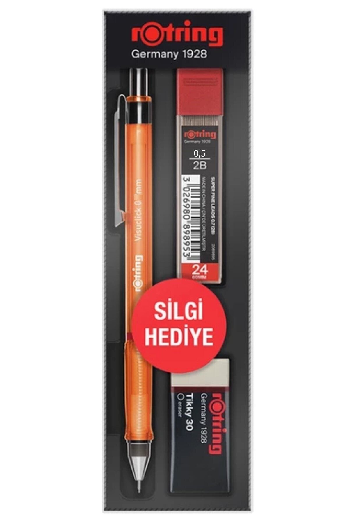 Rotring-Visuclick 0.5 Mm Versatil Pen Nib and Eraser Set 1