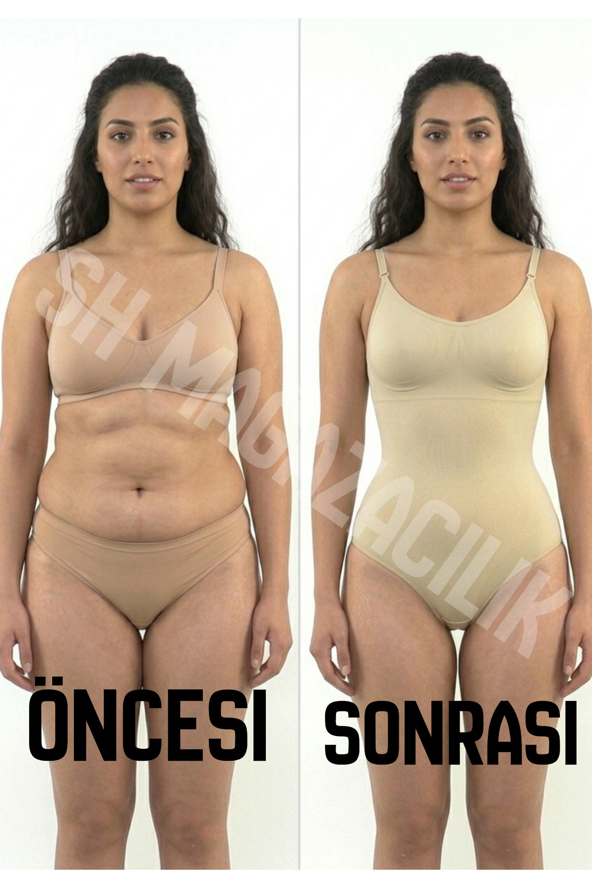 Mamey (BOTTOM HOOK) Snap Fastener (SNAPSUIT) Corset with 3 Zone Effect