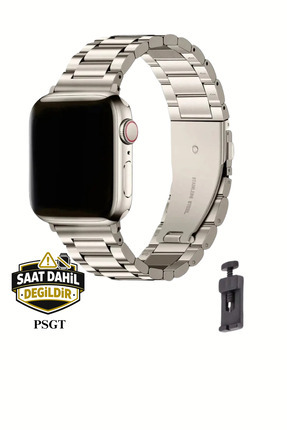 PSGT Watch Uyumlu ( 38/40/41MM) Ve Seri10 ve 11(42MM) Paslanmaz Çelik Modernfit