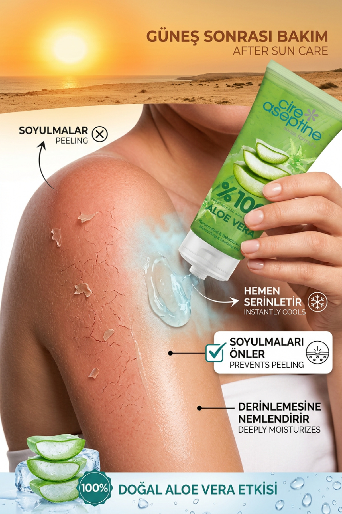 Aloe Vera Nemlendirici Ve Rahatlatıcı 200ml — CK08972 — تصویر 6 از 8