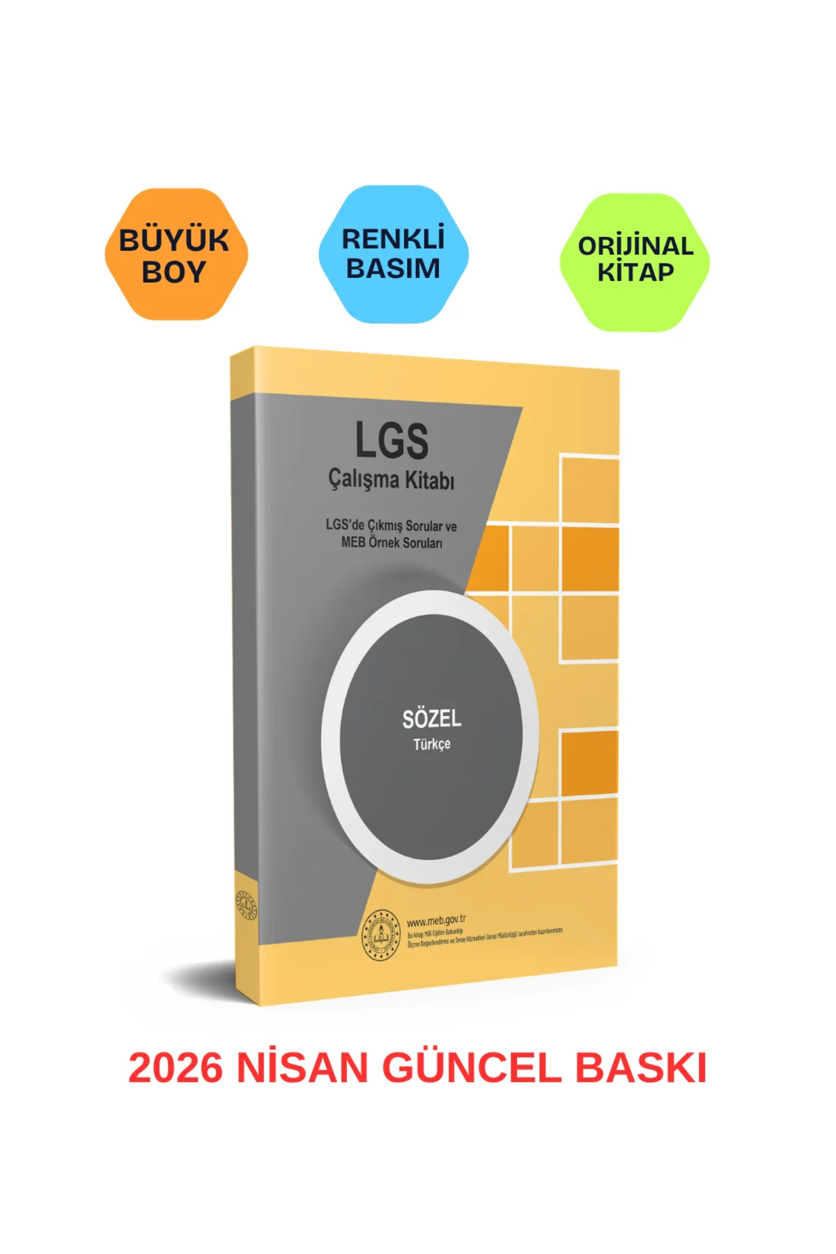 Kurul Yayıncılık 2026 (Nisan dahil) 8.Sınıf LGS Çıkmış Sorular ve