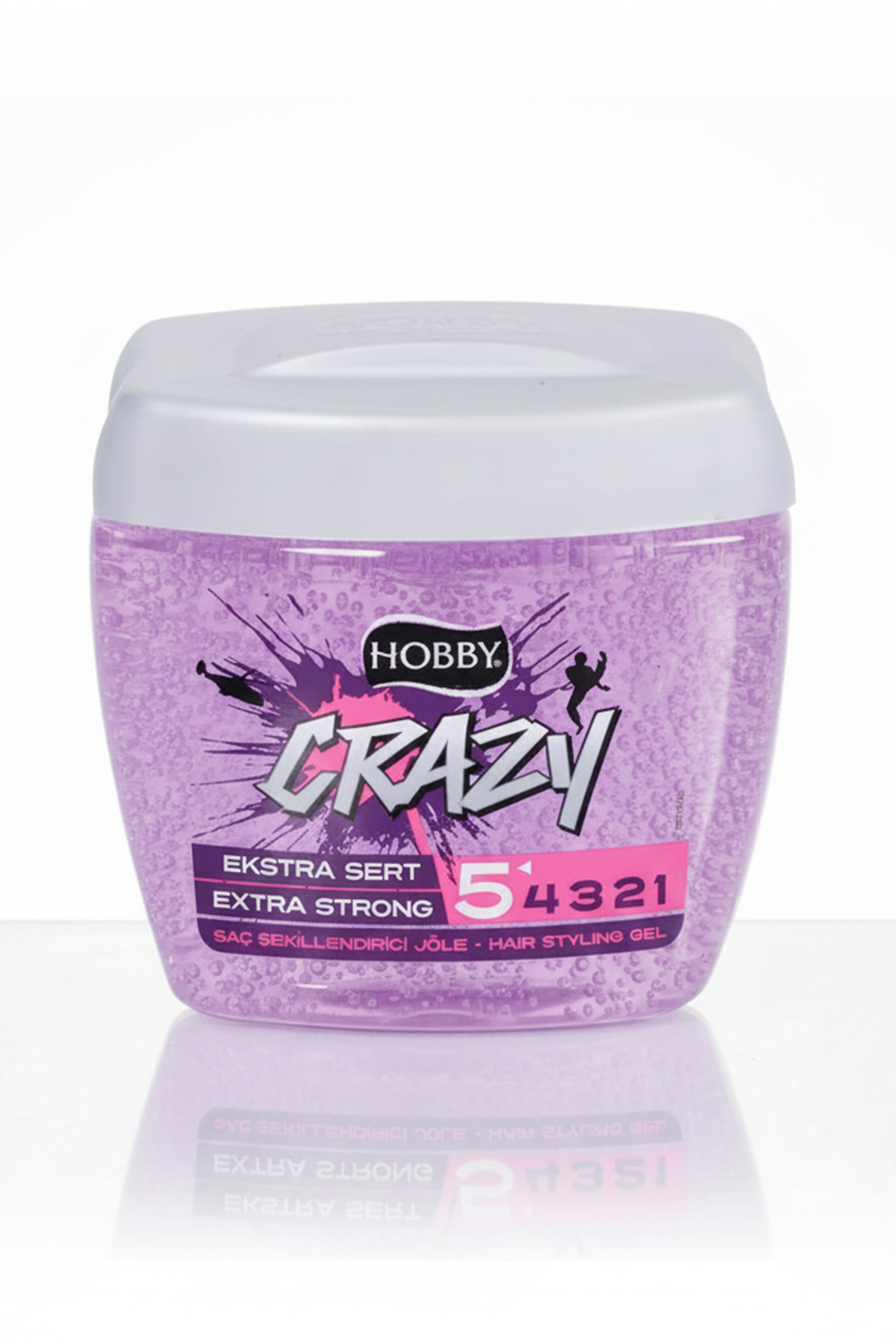 Hobby Saç Jölesi Crazy Extra Sert Tutuş 700 ml — SGBBK7906-2