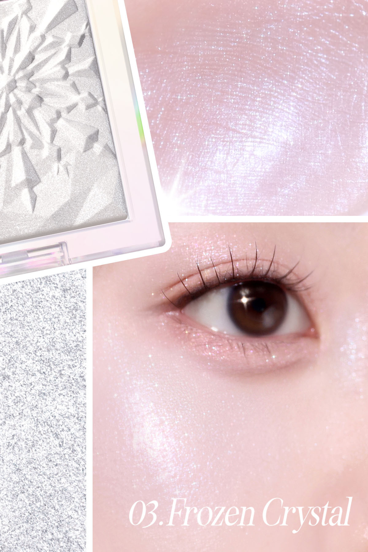 Mikro İnci Tanecikleriyle Yoğun Işıltı Sağlayan Highlighter Prism Highlighter 03 Frozen Crystal — آبی 111160 — تصویر 3 از 9
