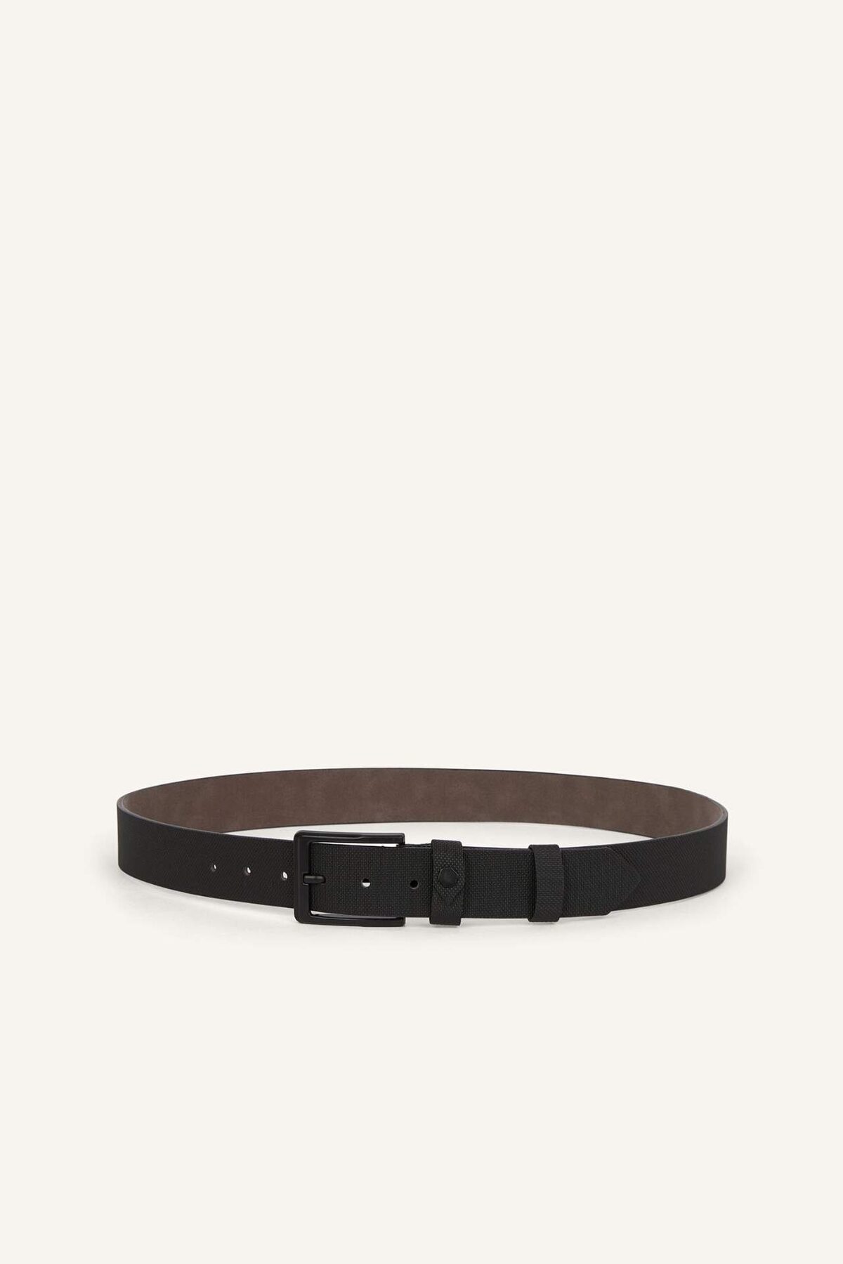 DeFacto Erkek Dikdörtgen Toka Suni Deri Jean Kemeri H5074AXNS görsel 2