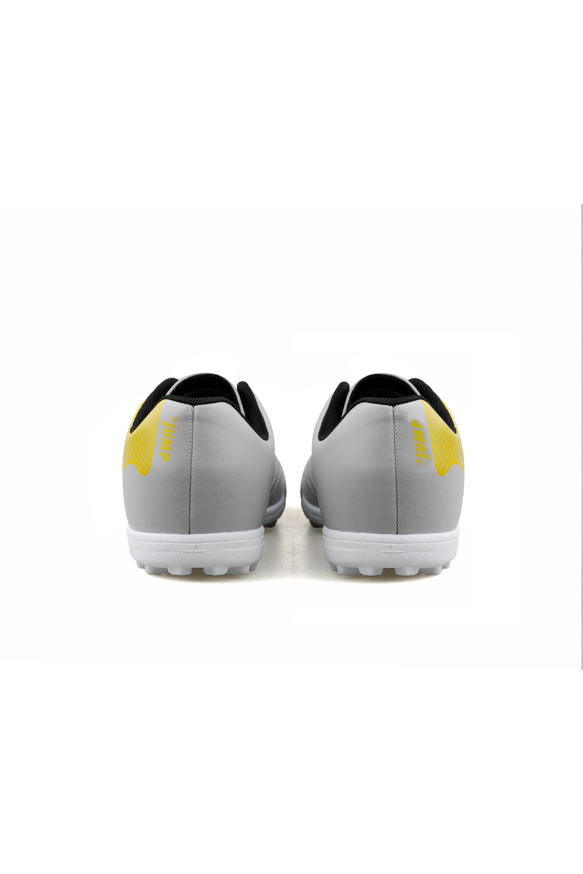 Jump Erkek Halı Saha Ayakkabısı 28034-A-L.GREY-NEON-YELLOW Gri görsel 4