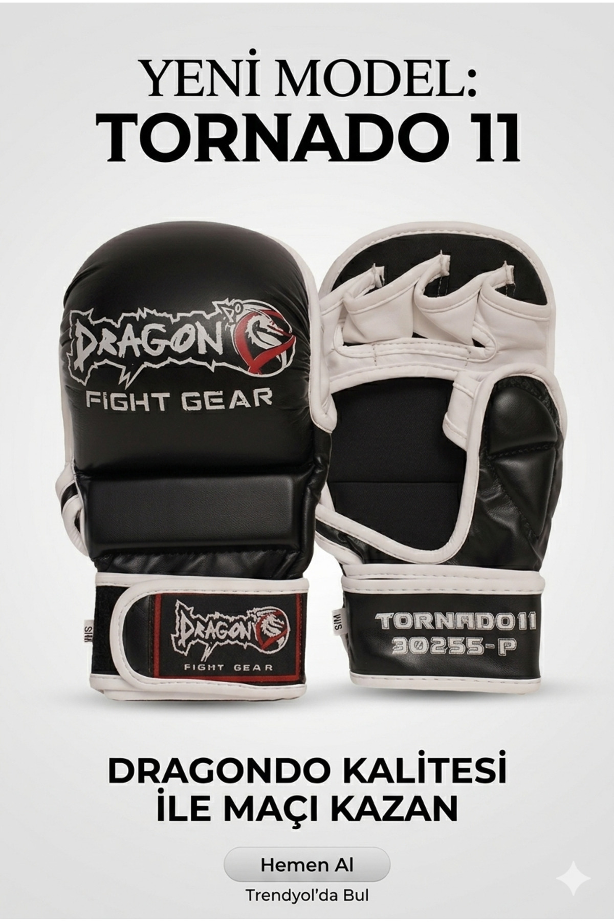 Dragondo Dragon Tornado 11 Profesyonel MMA ve Grappling Eldiveni