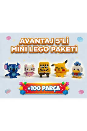 Zumrut TOYZ 5'Lİ AVANTAJ MİNİ LEGO PAKETİ