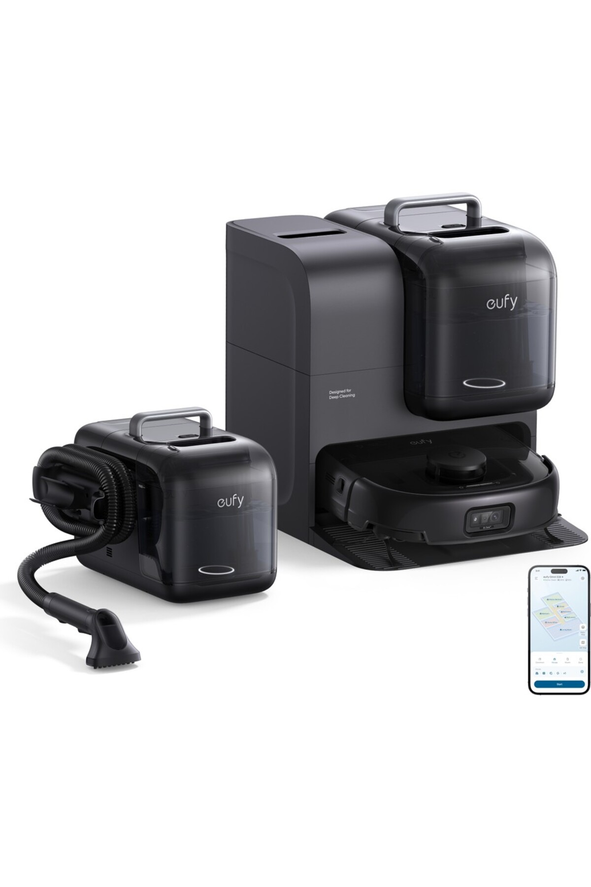 eufy Omni E28 20.000 Pa, Halı ve Koltuk Yıkamalı Robot Süpürge - Fiyatı, Yorumları