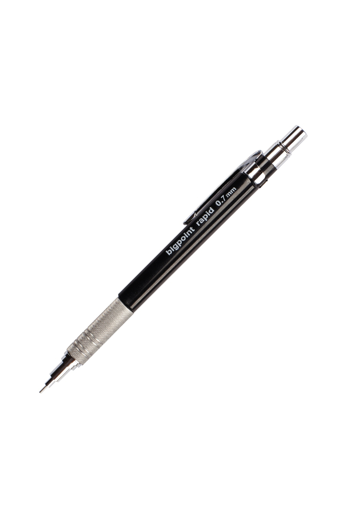| Rapid Versatile Pen, Metal Tip - Non-Slip Sandy Metal Body Mechanical Pen, 0.7