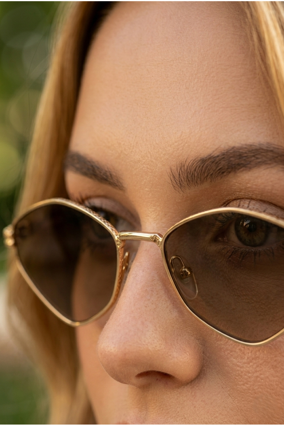 MW Triangle Sunglasses for Women Organic Glass Spouse/Valentine Gift New Trend UV400 56 Extras