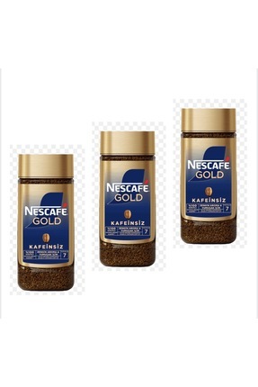 Nescafe Gold Kafeınsız Decaf Kahve 100 gr 3 ADET ennnpazar