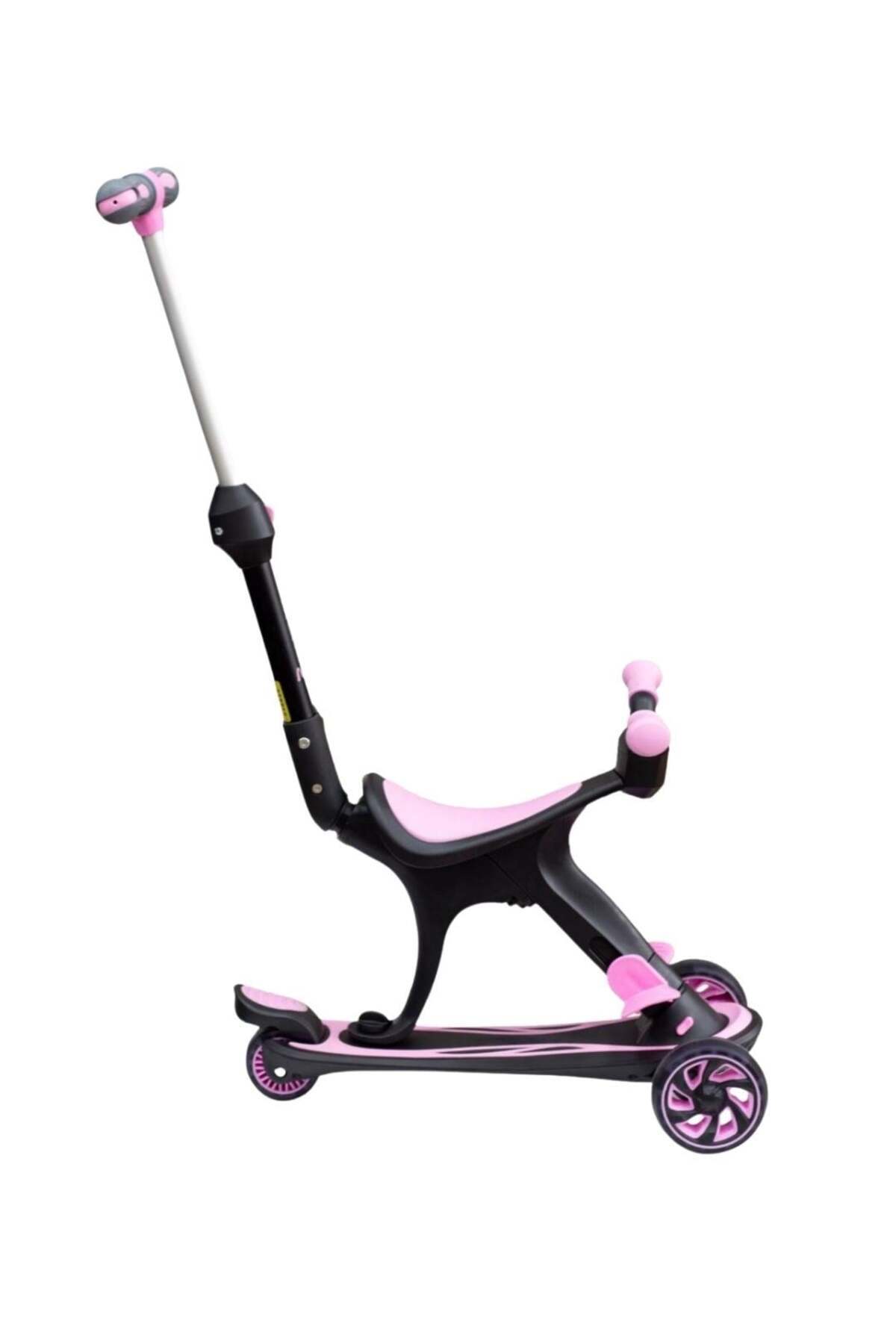 Furkan Toys 3 in 1 Yönlendirmeli Scooter Pembe - Fiyatı, Yorumları