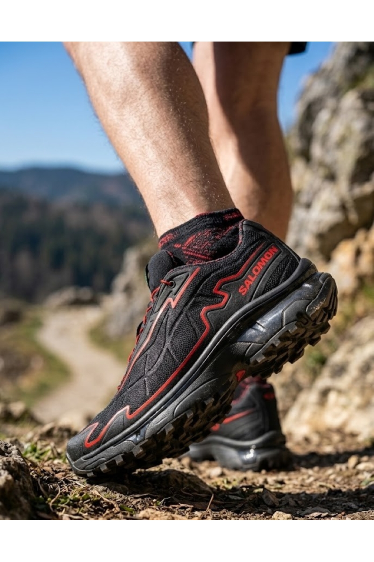 ヘイフロスキー鉱　11.6mm下から2番目 Salomon Xt-Slate Red Viper Erkek Outdoor Ayakkabısı L47846900