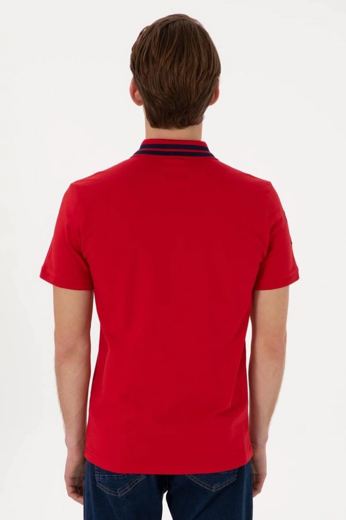 پولوشرت مردانه یقه پلو | یو اس پولو U.S. Polo Assn. 50322384-VR030 TR - تصویر 4