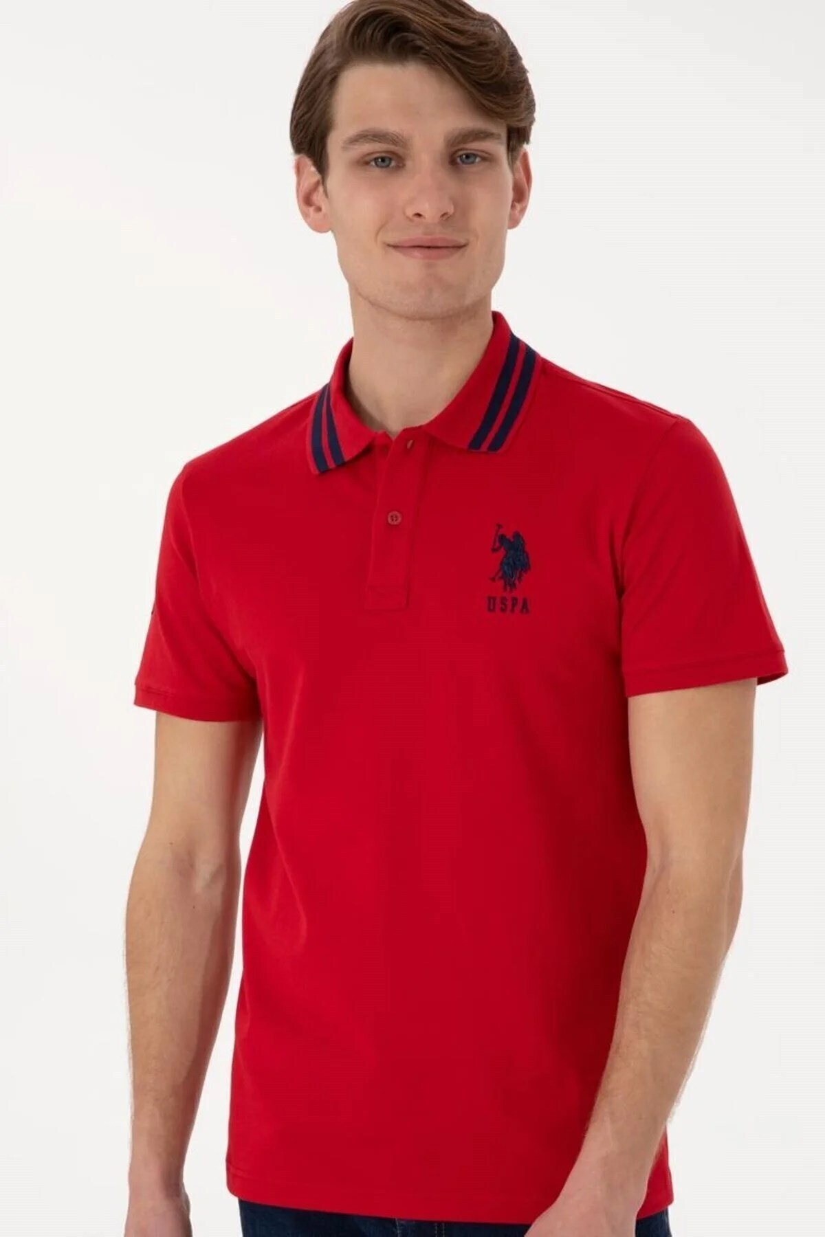 پولوشرت مردانه یقه پلو | یو اس پولو U.S. Polo Assn. 50322384-VR030 TR - تصویر 3