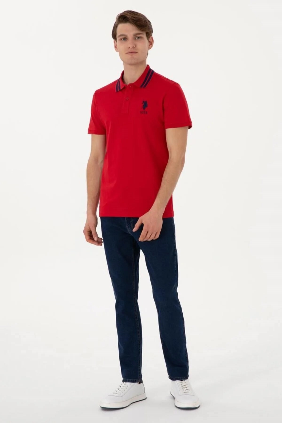 پولوشرت مردانه یقه پلو | یو اس پولو U.S. Polo Assn. 50322384-VR030 TR - تصویر 5