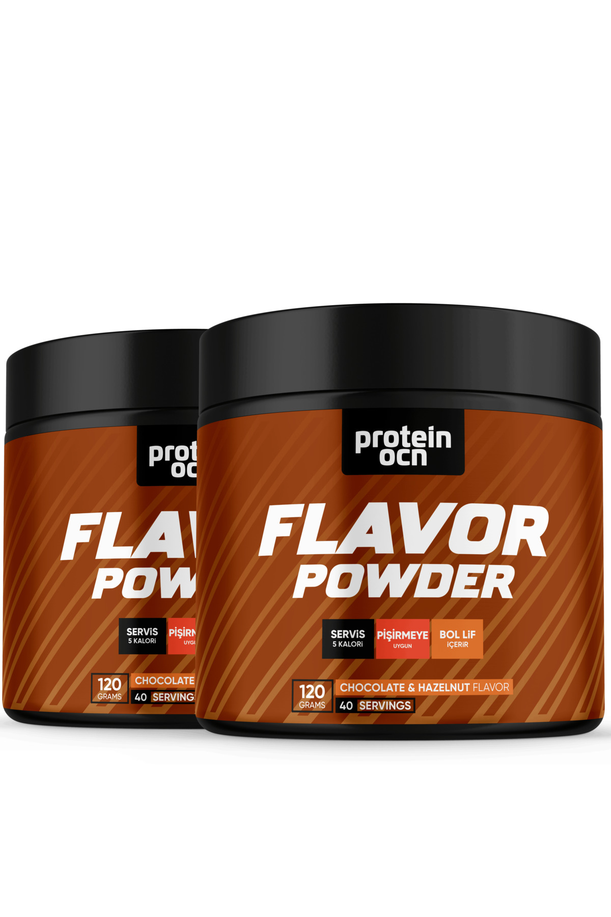 Proteinocean Flavor Powder Chocolate & Hazelnut / 120g x 2 Adet