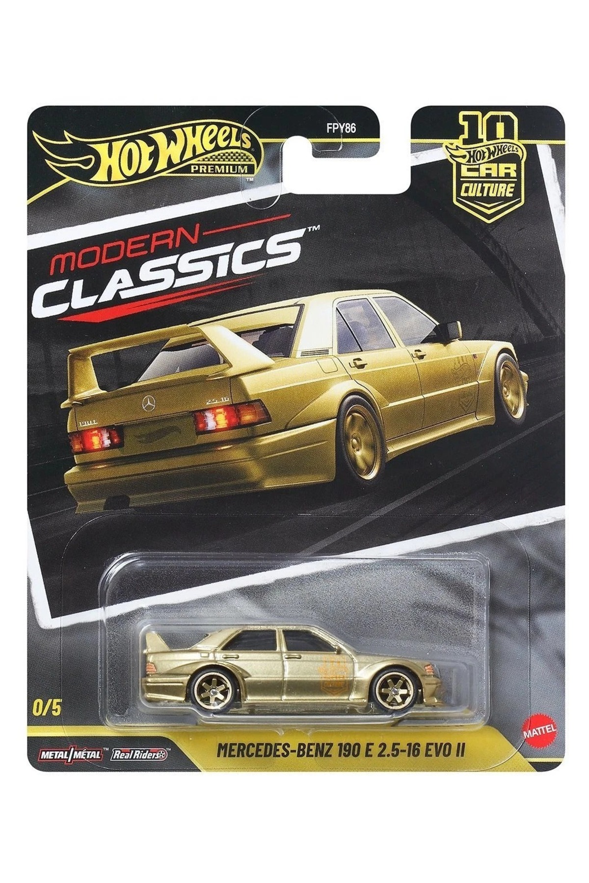 HOT WHEELS Premium Car Culture Modern Classics Mercedes-Benz 190E