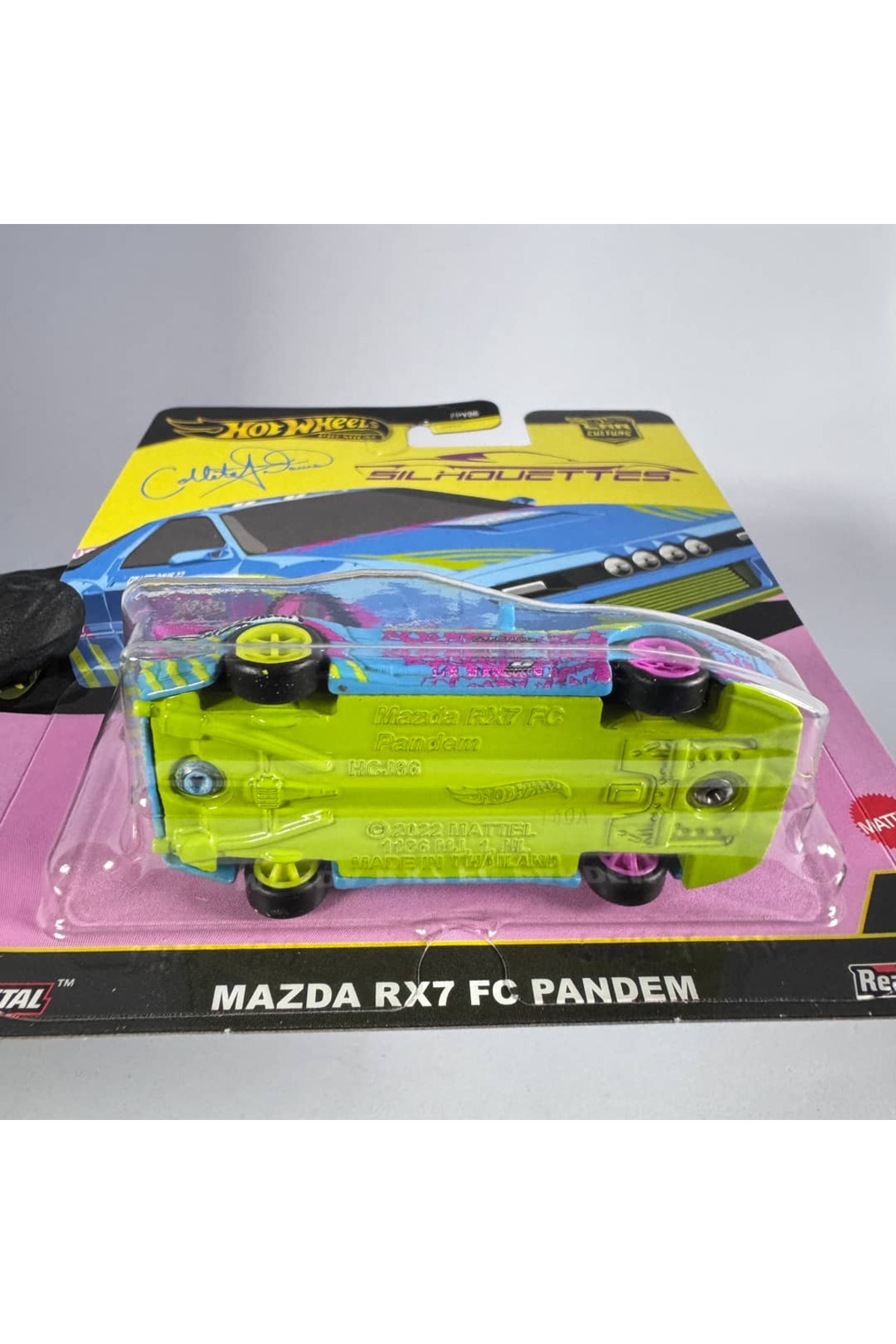 HOT WHEELS Premium Mazda RX7 FC Pandem - Mavi - Car Culture Model