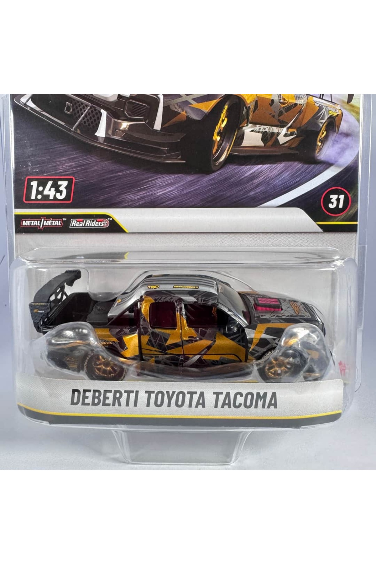 HOT WHEELS Premium Deberti Toyota Tacoma 1:43 Model Car - Hmd41