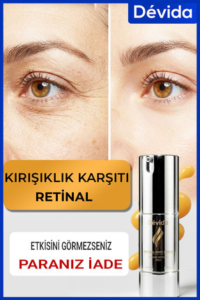 Devida Retinal Shot Krem Göz Çevresi Alın Çizgisi Kırışıklık Karşıtı Pro Seri...