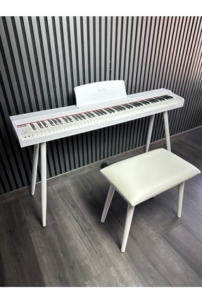 AUSTIN Digital Piyano Fit İnce Ayak Hassasiyetli 88 Dolgu Tuş Tabure Kulaklık...